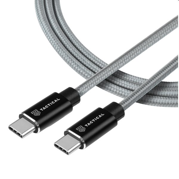 Tactical kevlarový USB-C/USB-C kábel, 100 W, 2 m 57983104170