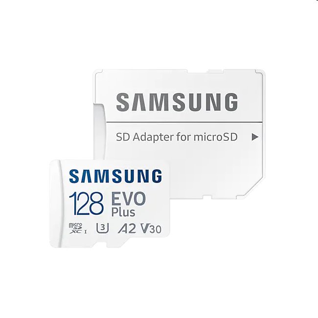 Samsung EVO Plus Micro SDXC 128 GB (2021) , SD adaptér