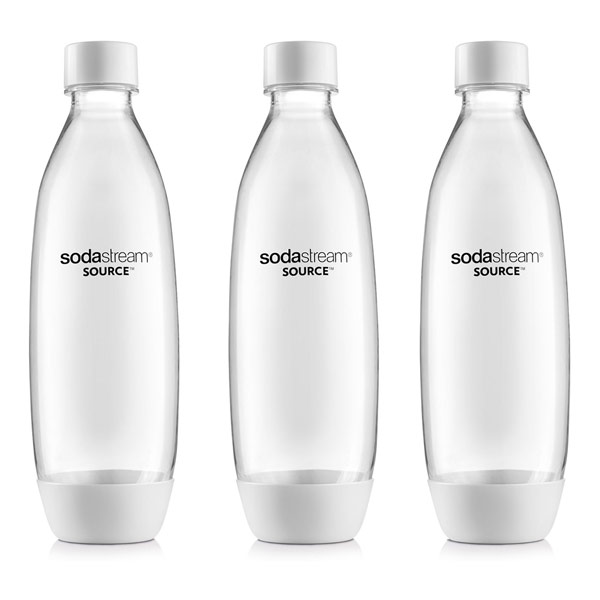 SodaStream fľaše FUSE 3x 1l bílá