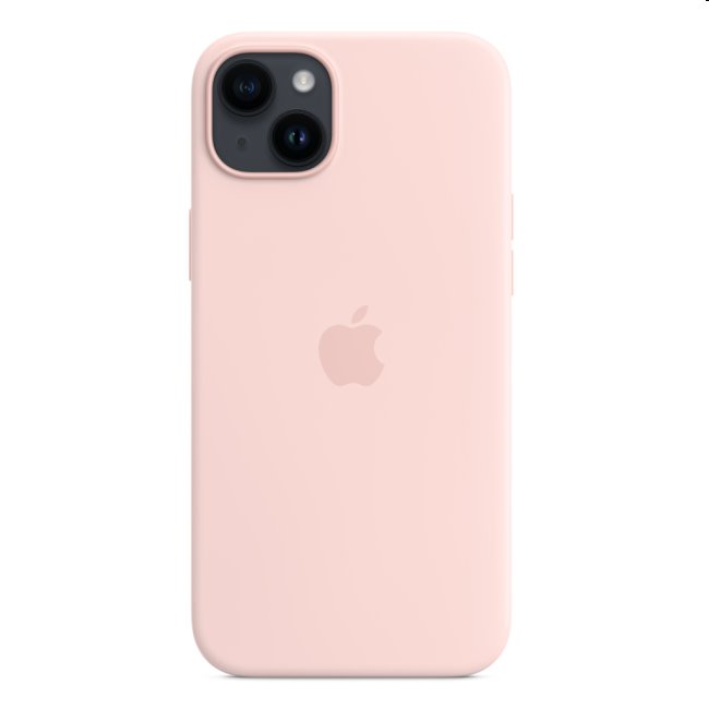 Silikónový zadný kryt pre Apple iPhone 14 Plus s MagSafe, kriedovo-ružová MPT73ZM/A