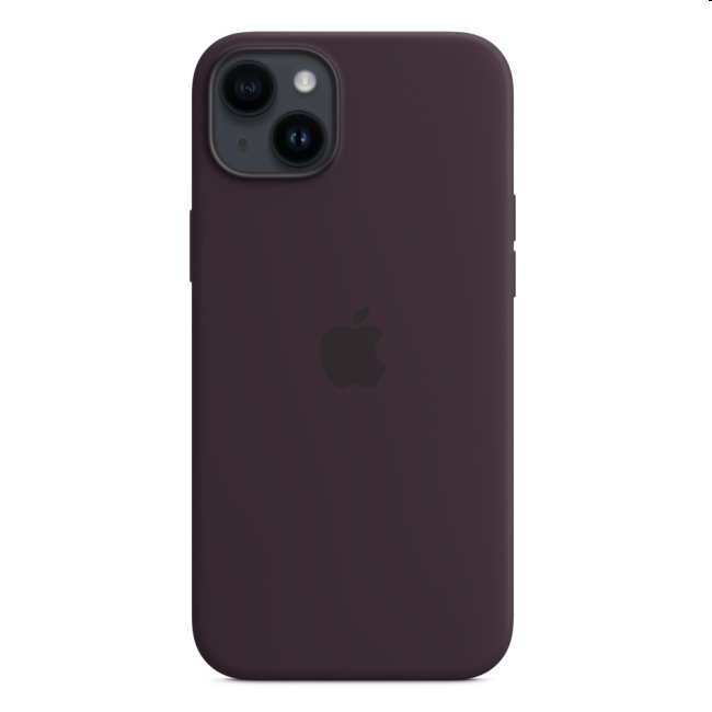 Silikónový zadný kryt pre Apple iPhone 14 Plus s MagSafe, bazovo fialová MPT93ZM/A