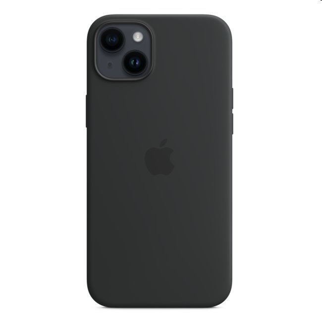 Silikónový zadný kryt pre Apple iPhone 14 Plus s MagSafe, polnočná MPT33ZM/A
