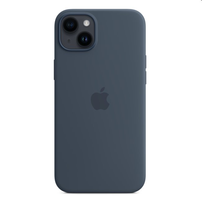 Silikónový zadný kryt pre Apple iPhone 14 Plus s MagSafe, búrkovo modrá MPT53ZM/A
