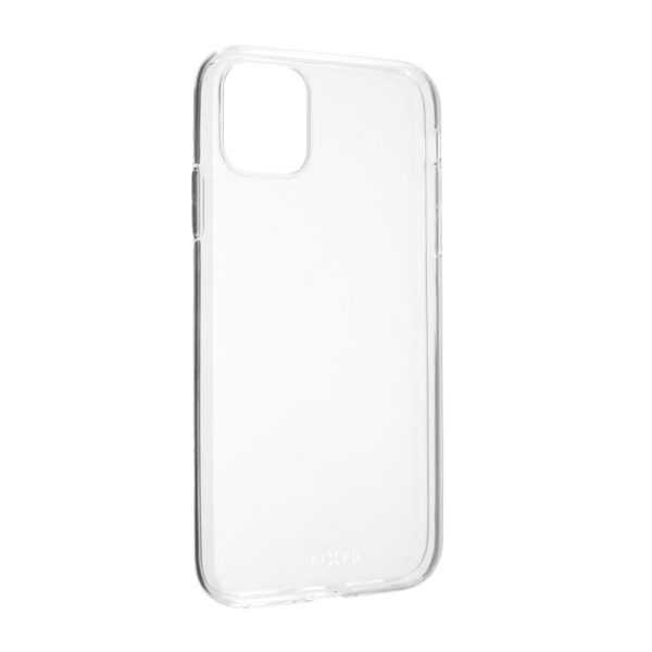 Ultratenký gélový zadný kryt FIXED TPU Skin pre Apple iPhone X/XS, 0,6 mm, transparentná FIXTCS-230