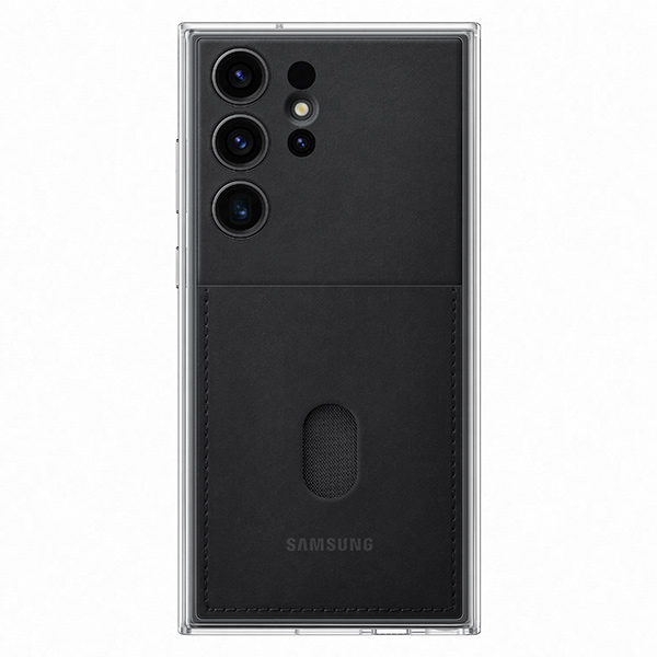 Zadný kryt Frame Cover pre Samsung Galaxy S23 Ultra, čierna EF-MS918CBEGWW