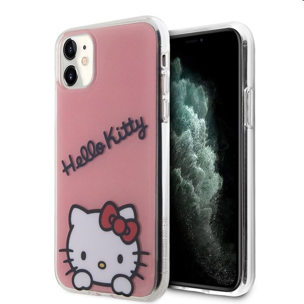 Zadný kryt Hello Kitty IML Daydreaming Logo pre Apple iPhone 11, ružová 57983116916