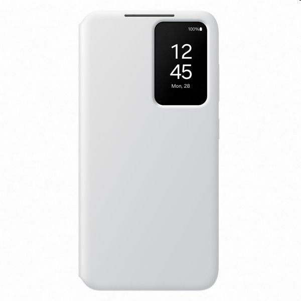Knižkové puzdro Smart View Wallet pre Samsung Galaxy S24, biela EF-ZS921CWEGWW
