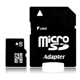 A-Data Micro SDHC 8GB + SD adaptér, Class 4 - rýchlosť 14 MB/s (AUSDH8GCL4-RA1)