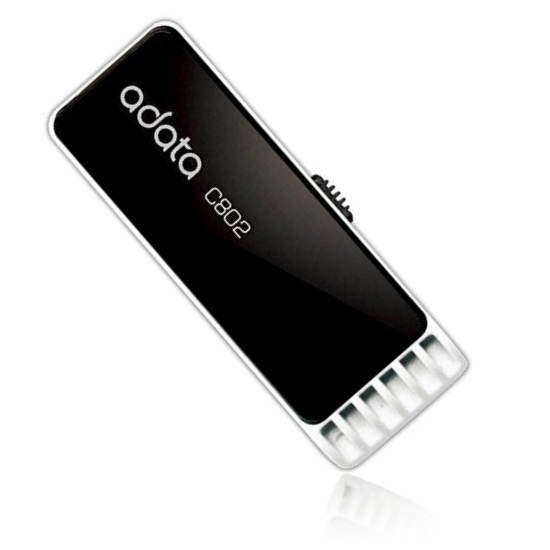 A-DATA USB C802 16GB, čierny | rýchlosť až 20MB/s