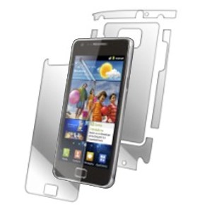 Fólia InvisibleSHIELD na displej pre Samsung Galaxy S2 - i9100 a S2 Plus - i9105 - Doživotná záruka