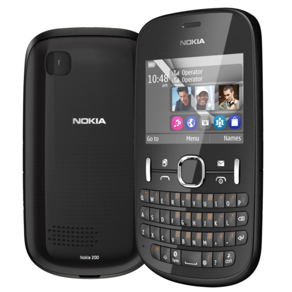 Nokia Asha 200, DualSim, Graphitova - SK distribúcia