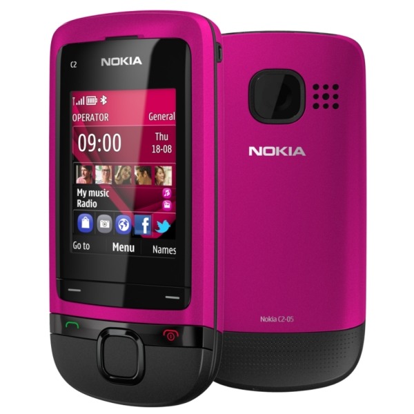Nokia C2-05, Pink - SK distribúcia