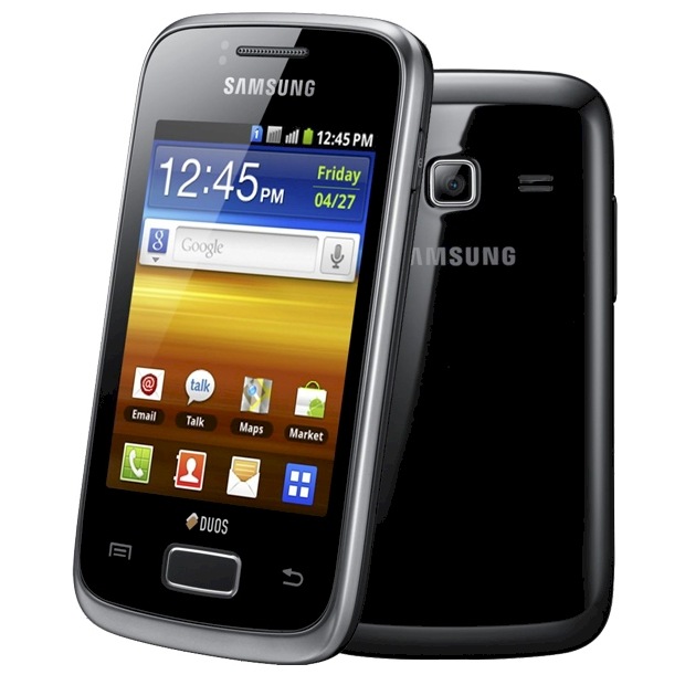 Samsung Galaxy Y Duos - S6102, Dual SIM, Black