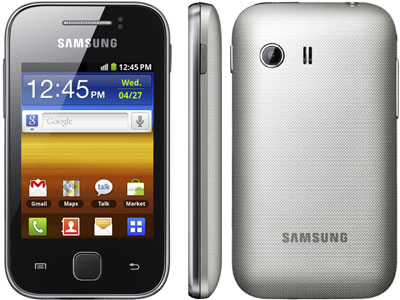 Samsung Galaxy Y - S5360, Metallic Gray - SK distribúcia