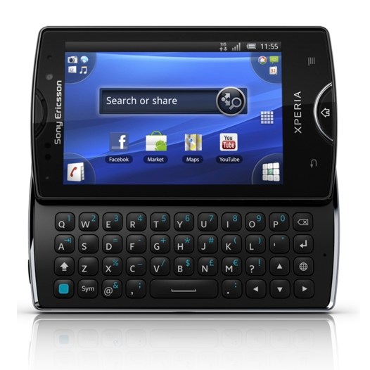 Sony Ericsson Xperia Mini Pro, Black