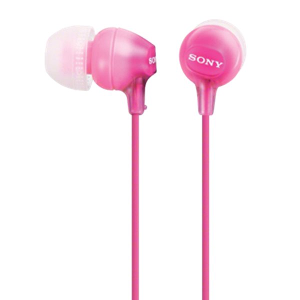 Sony MDR-EX15LP slúchadlá, ružová