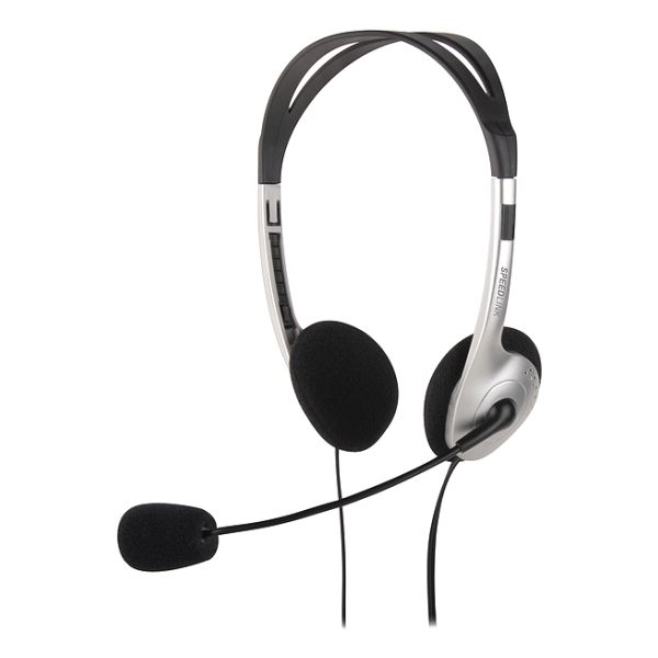 Speed-Link Maia Stereo Headset, black-silver