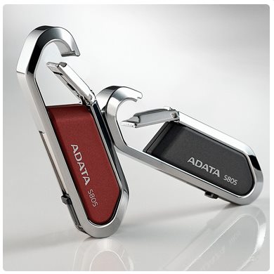USB kľuč A-DATA S805, 8 GB, USB 2.0, Red