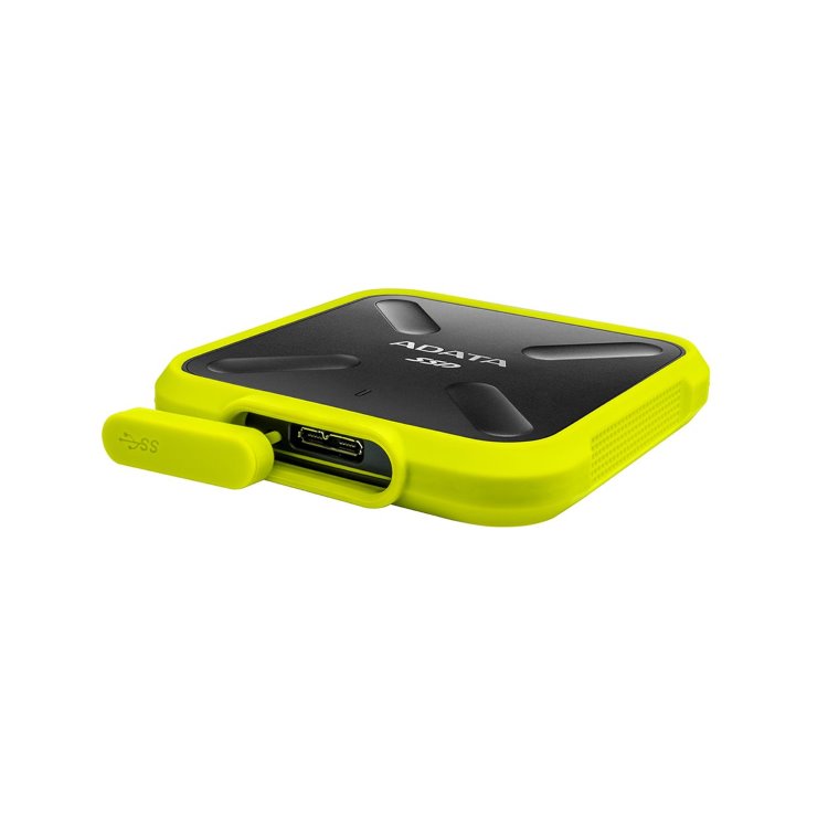 A-Data SSD SD700, 512GB, USB 3.2 - rýchlosť 440/430 MB/s (ASD700-512GU31-CYL), Yellow