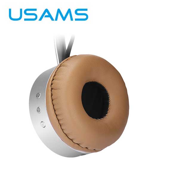 Stereo Bluetooth Headset USAMS LH, Brown