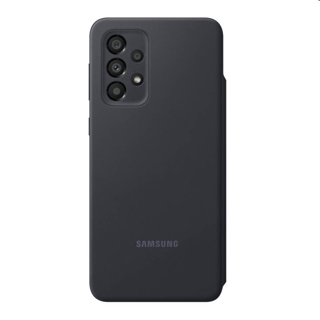 Knižkové puzdro S View pre Samsung Galaxy A33 5G, čierna