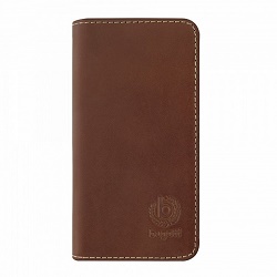 Puzdro Bugatti BookCover Oslo Leather pre Apple iPhone 6, brown