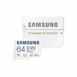 Samsung EVO Plus Micro SDXC 64 GB (2021) , SD adaptér