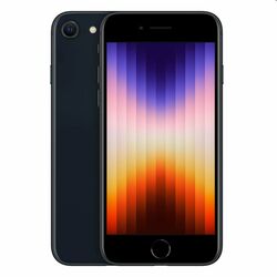 Apple iPhone SE (2022) 128GB, polnočná, nový tovar, neotvorené balenie