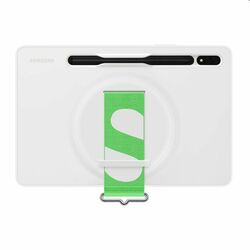 Puzdro Silicone Strap Cover pre Samsung Galaxy Tab S8, biela