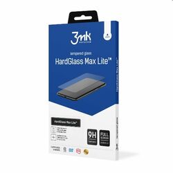 Ochranné sklo 3mk HardGlass Max Lite pre Xiaomi Redmi 10C, čierna
