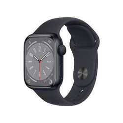 Apple Watch Series 8 GPS 45mm polnočná , hliníkové puzdro so športovým remienkom polnočná