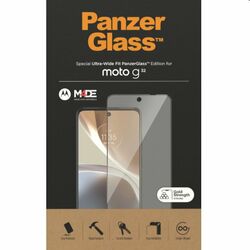 Ochranné sklo PanzerGlass UWF pre Motorola Moto G62, G32, čierna