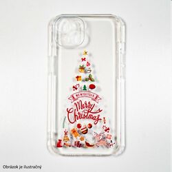 Silikónový zadný kryt SBS Vanity Cover pre pre Apple iPhone 13 s vianočným motívom