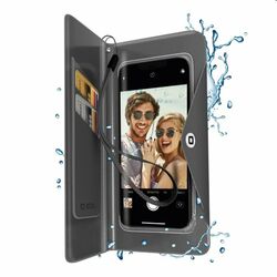 Univerzálne puzdro SBS Splash-resistant pre smartfóny do 6,8'', čierna - OPENBOX (Rozbalený tovar s plnou zárukou)