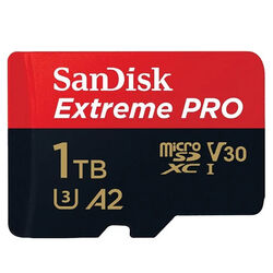 SanDisk Extreme PRO 1 TB microSDXC card