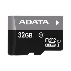 A-Data Micro SDHC Premier 32 GB, SD adaptér, UHS-I, Class 10, rýchlosť 30 MB/s