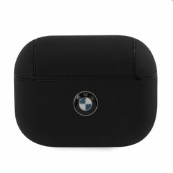 BMW Signature Kožené puzdro pre AirPods Pro, Black