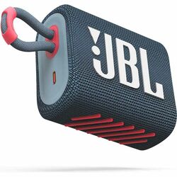 JBL GO 3 bezdrôtový prenosný reproduktor, modrá/korálová