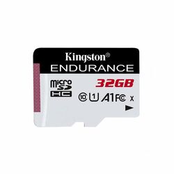 Kingston High Endurance Micro SDHC 32GB, UHS-I U1, Class 10 - rýchlosť 95 MB/s