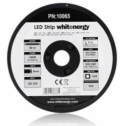 LED pas WhiteEnergy 50m SMD3528 4.8W/ m 8mm, Studená biela