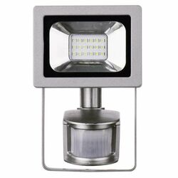 LED reflektor PROFI - 10W - svietivosť 800 Lúmenov, IP66, biela - 4 000K so senzorom pohybu