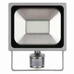 LED reflektor PROFI - 30W - svietivosť 2 400 Lúmenov, biela - 4 000K so senzorom pohybu