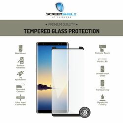 Ochranné temperované sklo Screenshield 3D Case Friendly pre Samsung Galaxy Note 8 - N950F, Black - Doživotná záruka