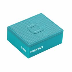 SBS Music Box kompaktný bluetooth reproduktor, tyrkysový
