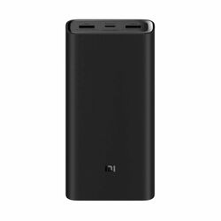 Xiaomi Mi powerbankaa 3 Pro, 20 000 mAh, čierna