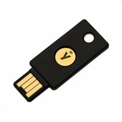 YubiKey 5 NFC USB-A kľúč pre hardvérovú autentifikáciu