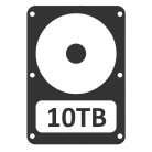 HDD 10TB a viac