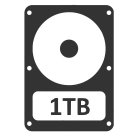 HDD 1TB