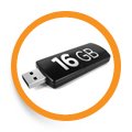 USB kľúče 16GB a menej