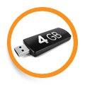 USB kľúče 4GB